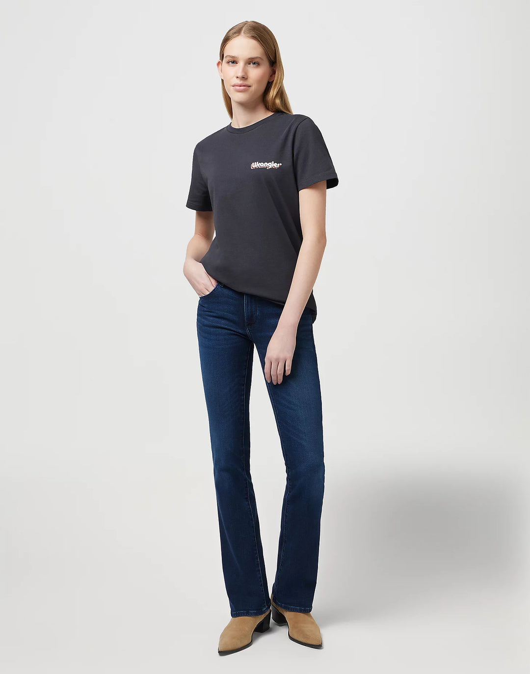 Wrangler - Bootcut Jeans - Nightshade