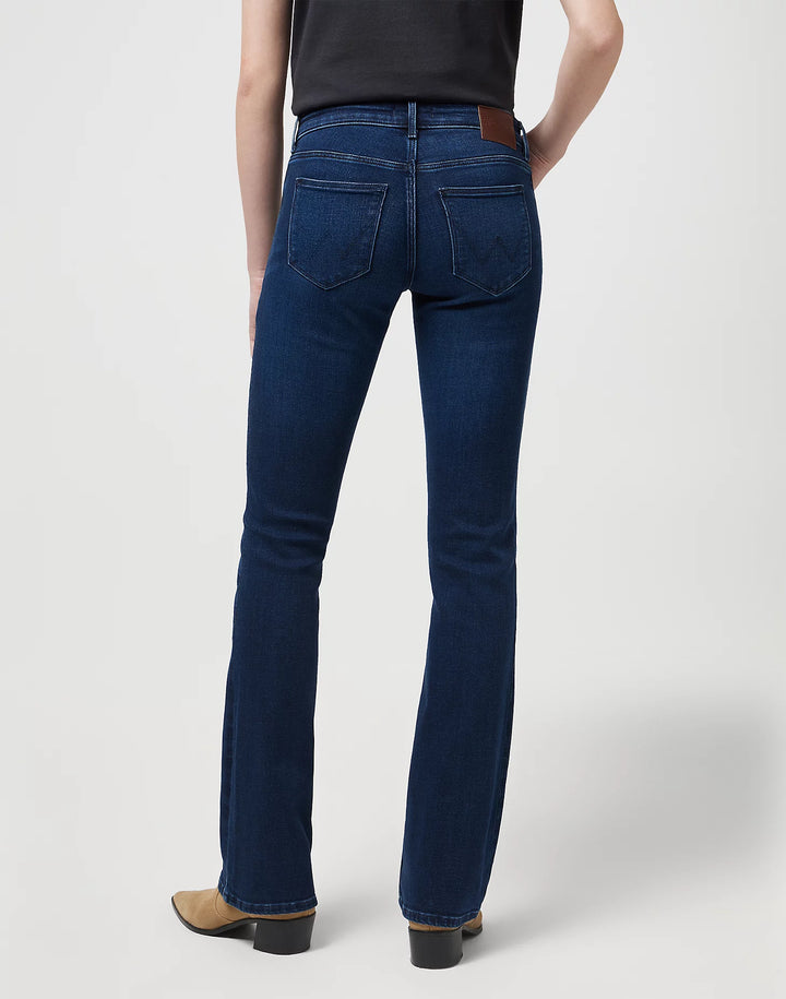Wrangler - Bootcut Jeans - Nightshade