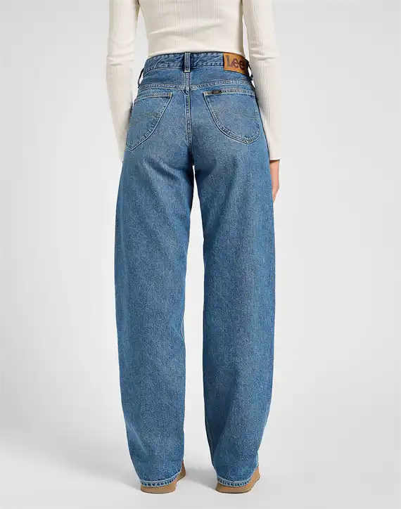 Lee - Rider Loose Straight Jeans - Modern Mid