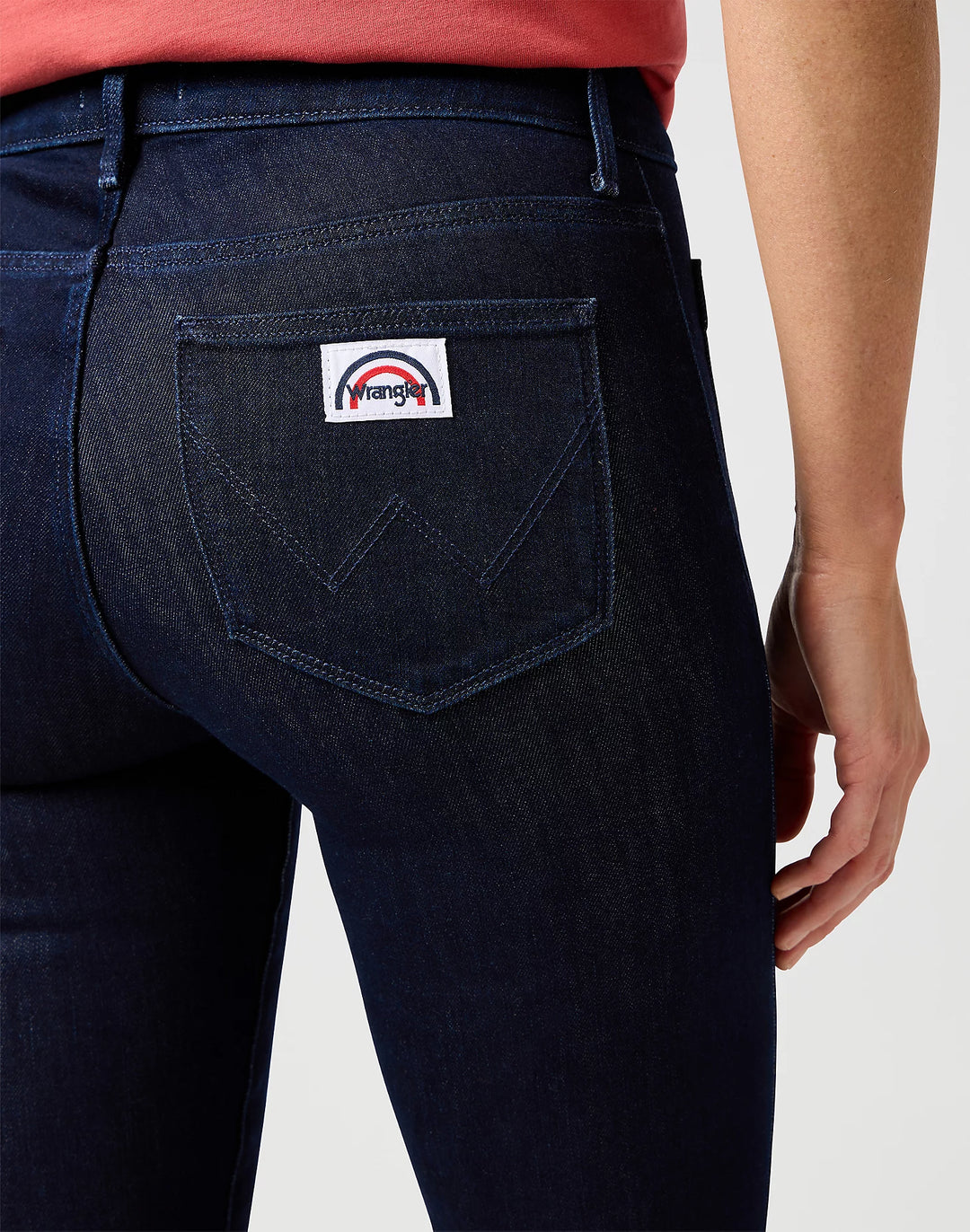 Wrangler - Flare Jeans - Soft Moonlight