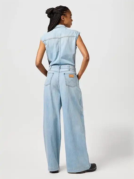 Wrangler - Buksedragt - Pale Blue Wash