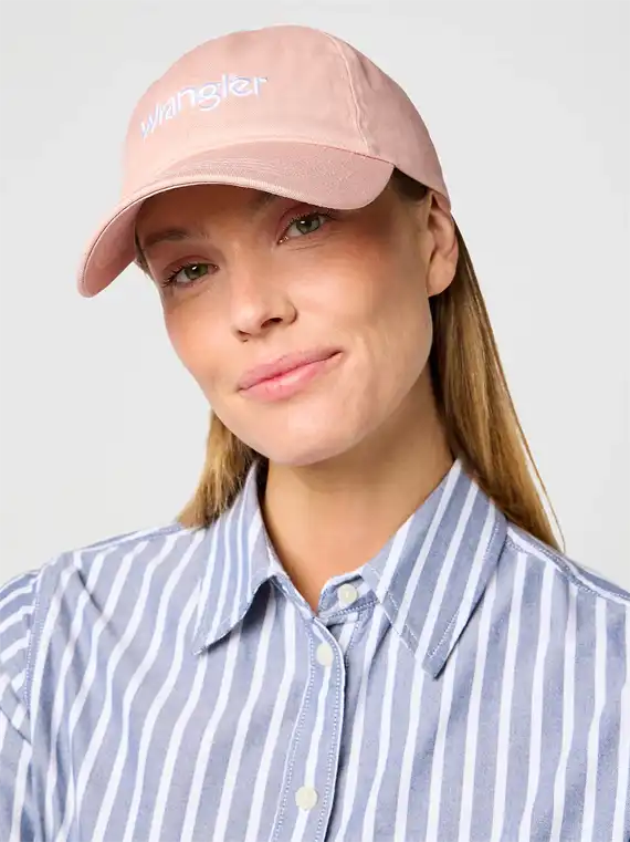 Wrangler - Logo Cap - Silver Pink - Onesize