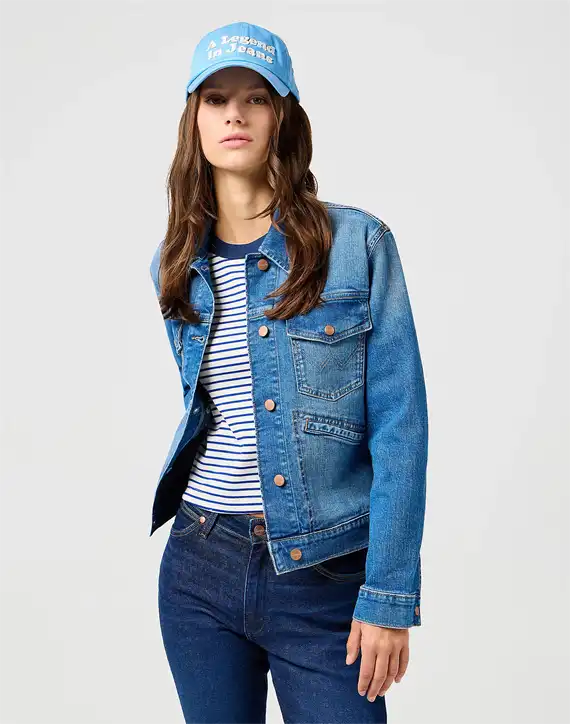 Wrangler - Logo Cap - Niagara Mist - Onesize