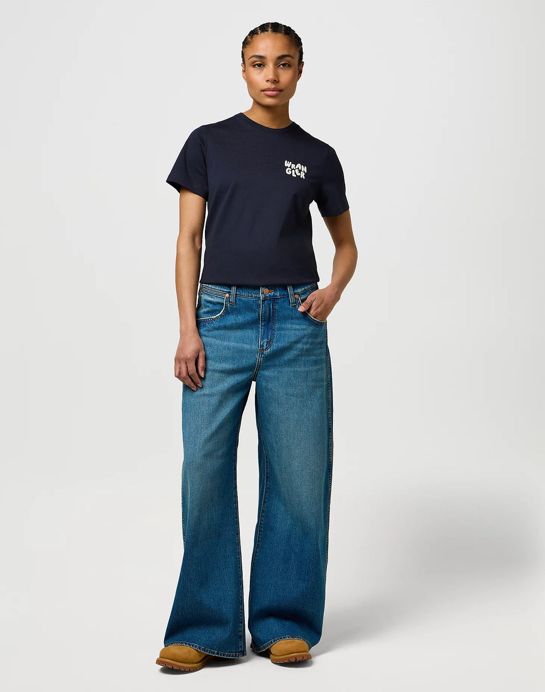 Wrangler - Sign Off T-shirt - Dark Navy