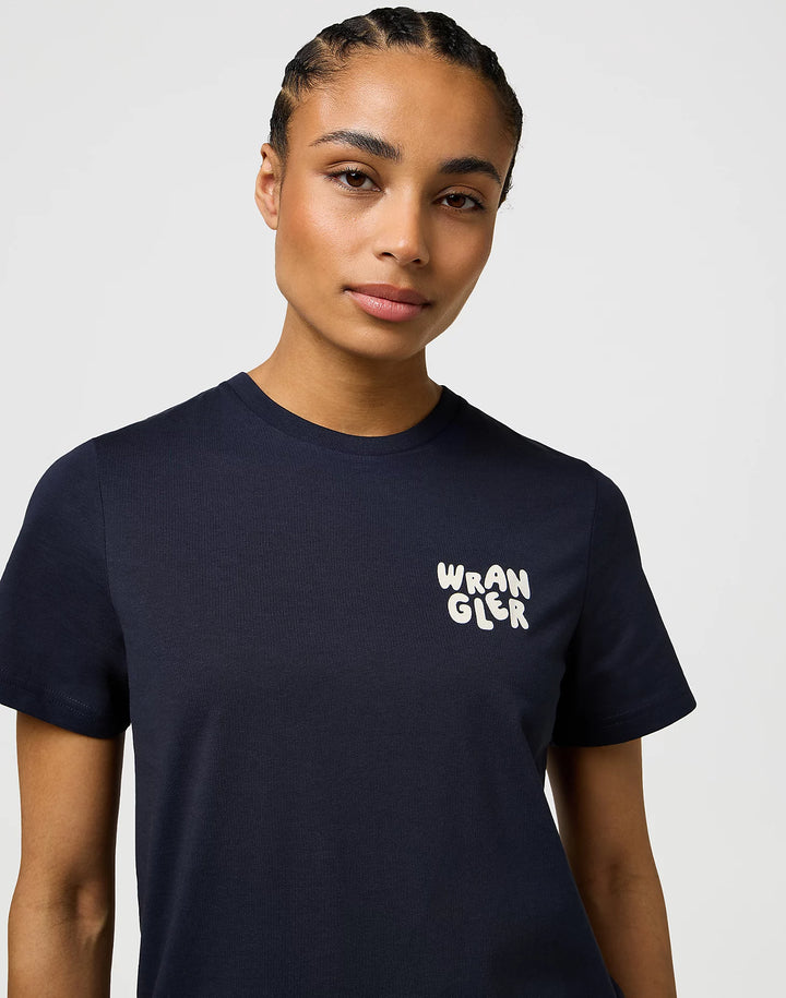 Wrangler - Sign Off T-shirt - Dark Navy