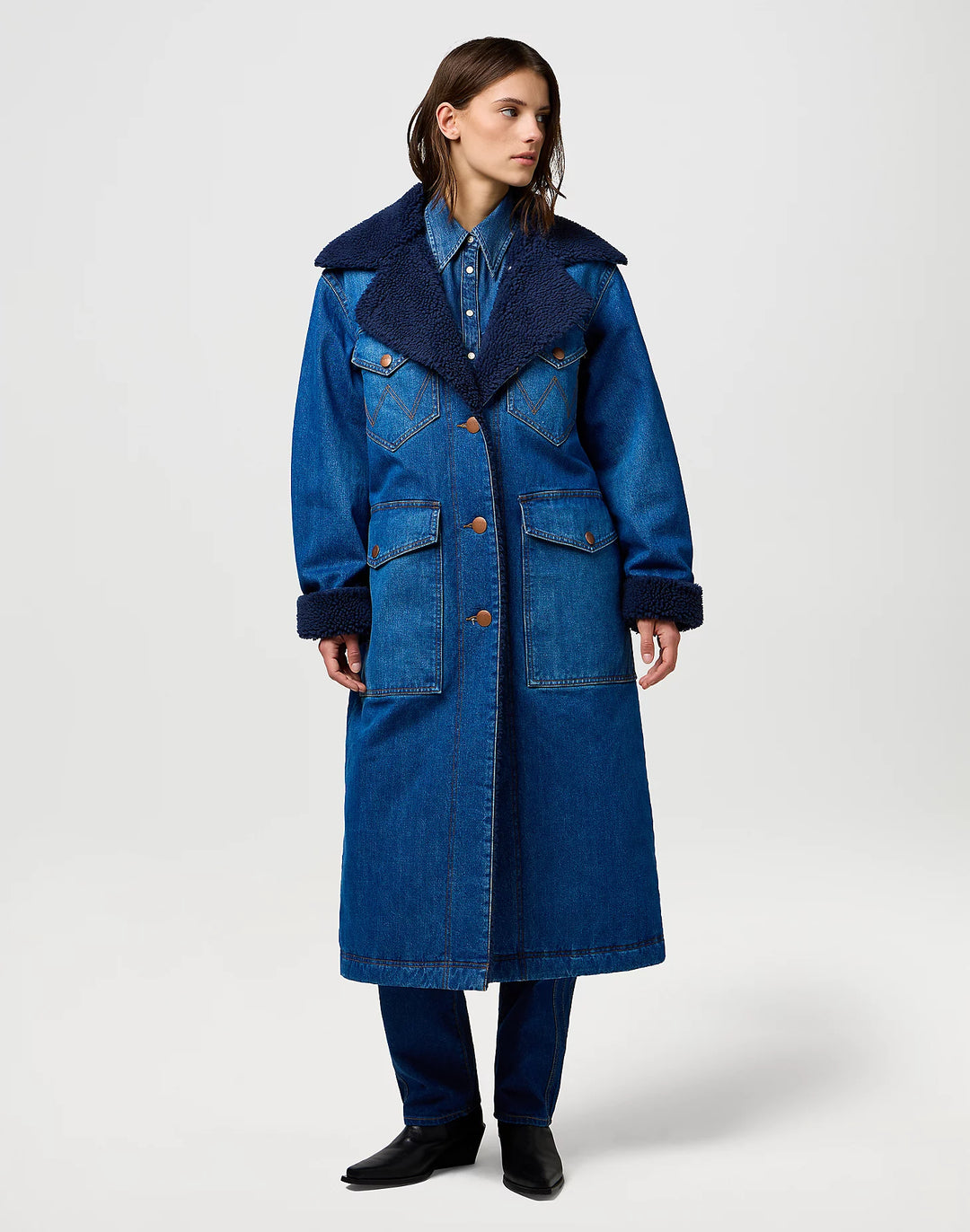 Wrangler - Wrange Frakke - Sparkle Blue