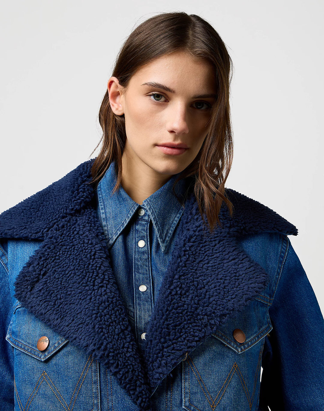 Wrangler - Wrange Frakke - Sparkle Blue