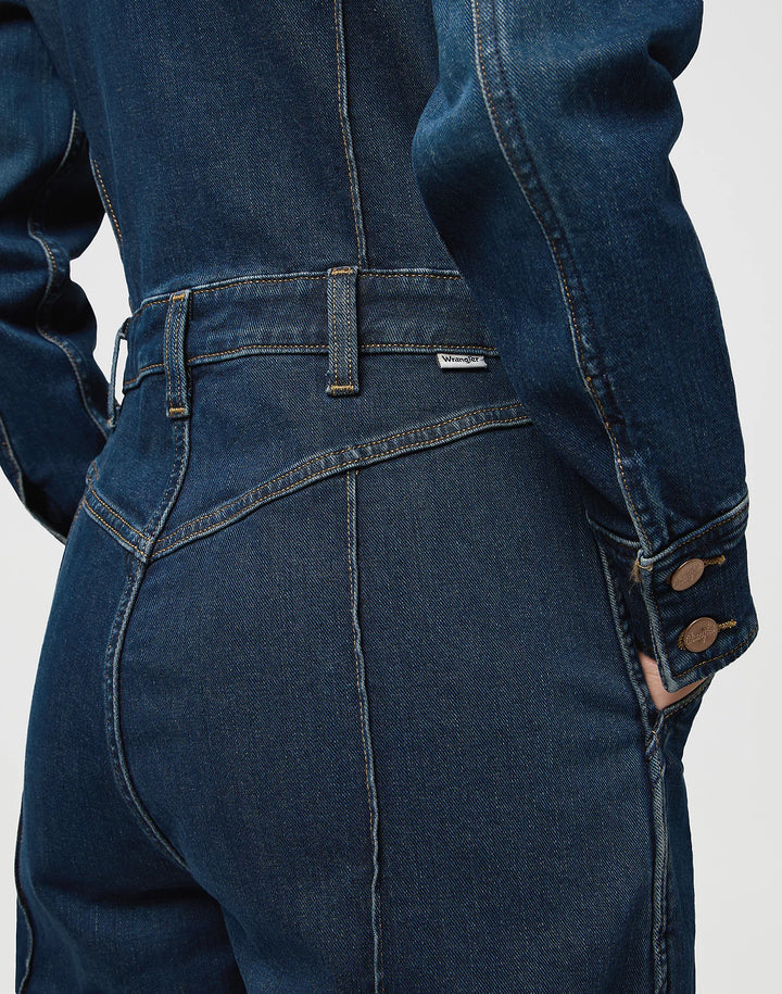 Wrangler - Western Coverall - Rustic Rinse