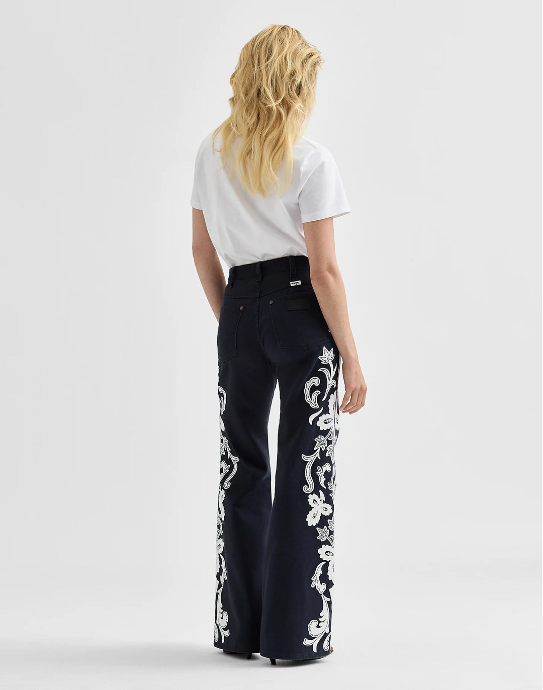 Wrangler - 70s Flare Jeans - Dark navy