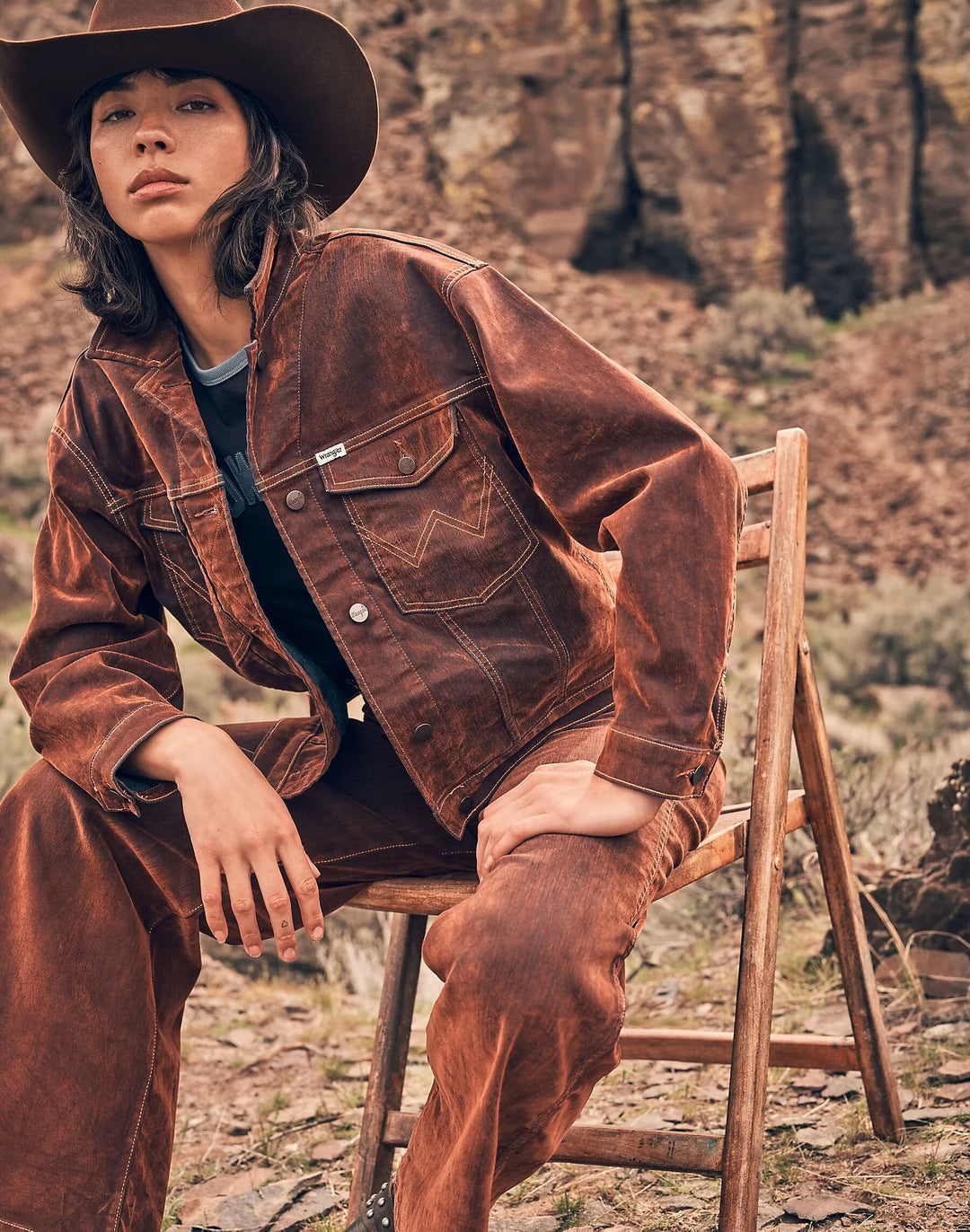 Wrangler - Cowboy jacket - Cinnamon