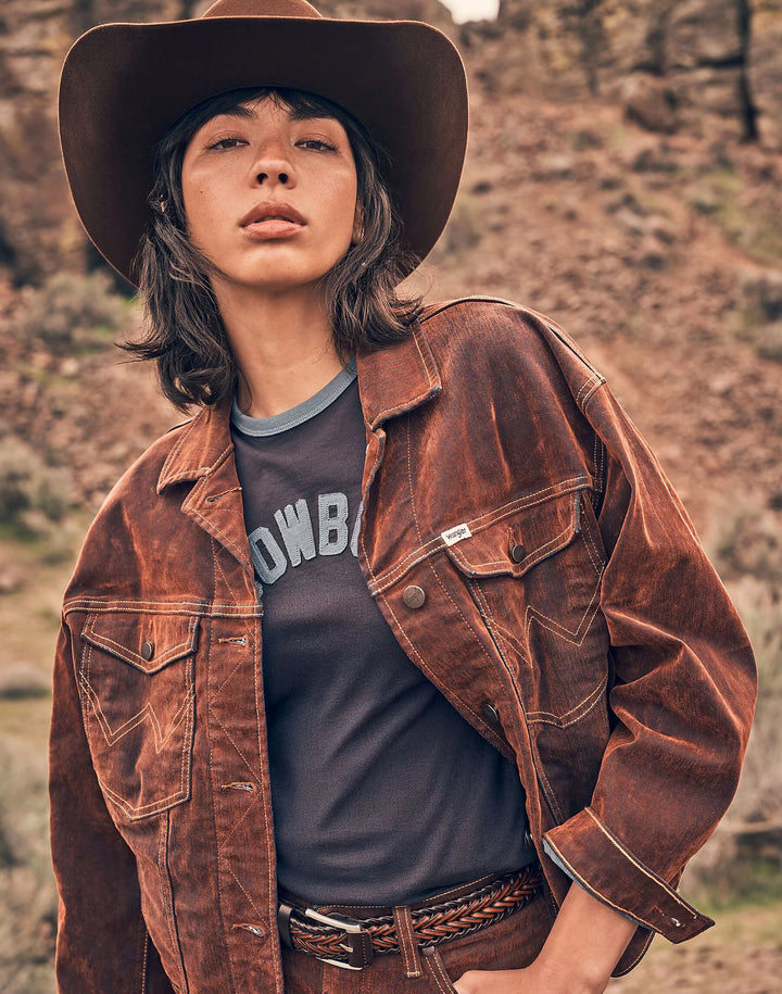 Wrangler - Cowboy jacket - Cinnamon