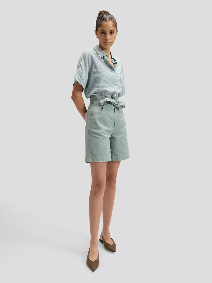 Lee - SS Loose Utility Skjorte - Desert Sage