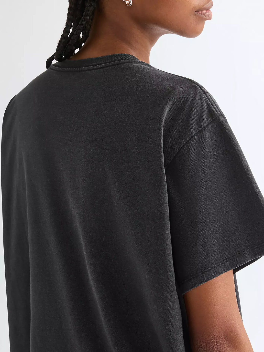 Wrangler - Girlfriend tee - Faded black