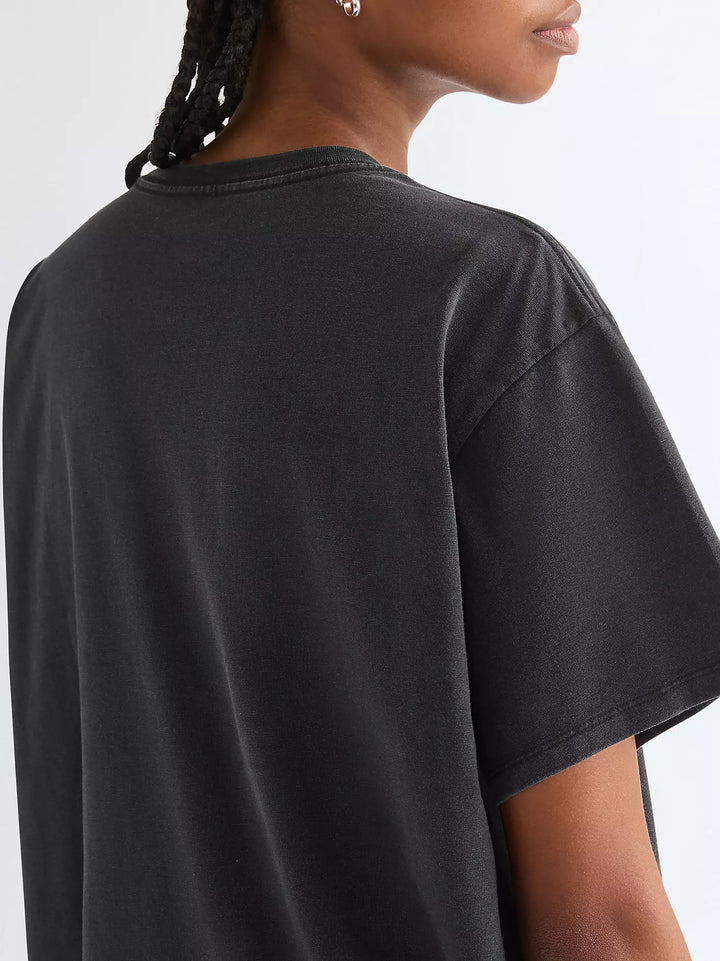 Wrangler - Girlfriend tee - Faded black