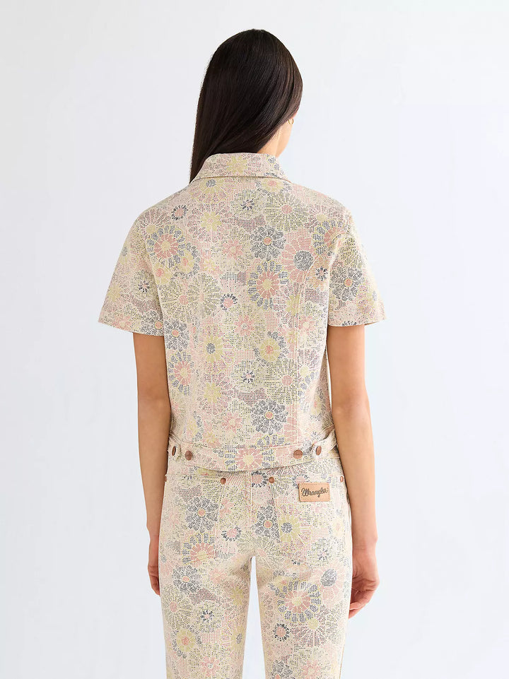 Wrangler - Skjorte Jakke - Firework Flor