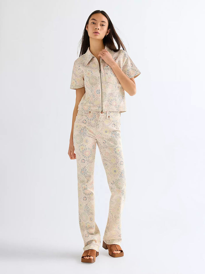 Wrangler - Skjorte Jakke - Firework Flor