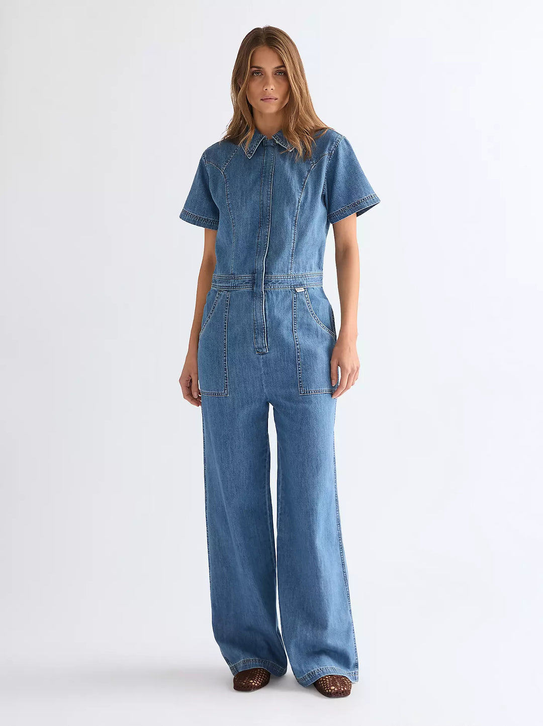 Wrangler - Garage Coverall - Engine heat denim