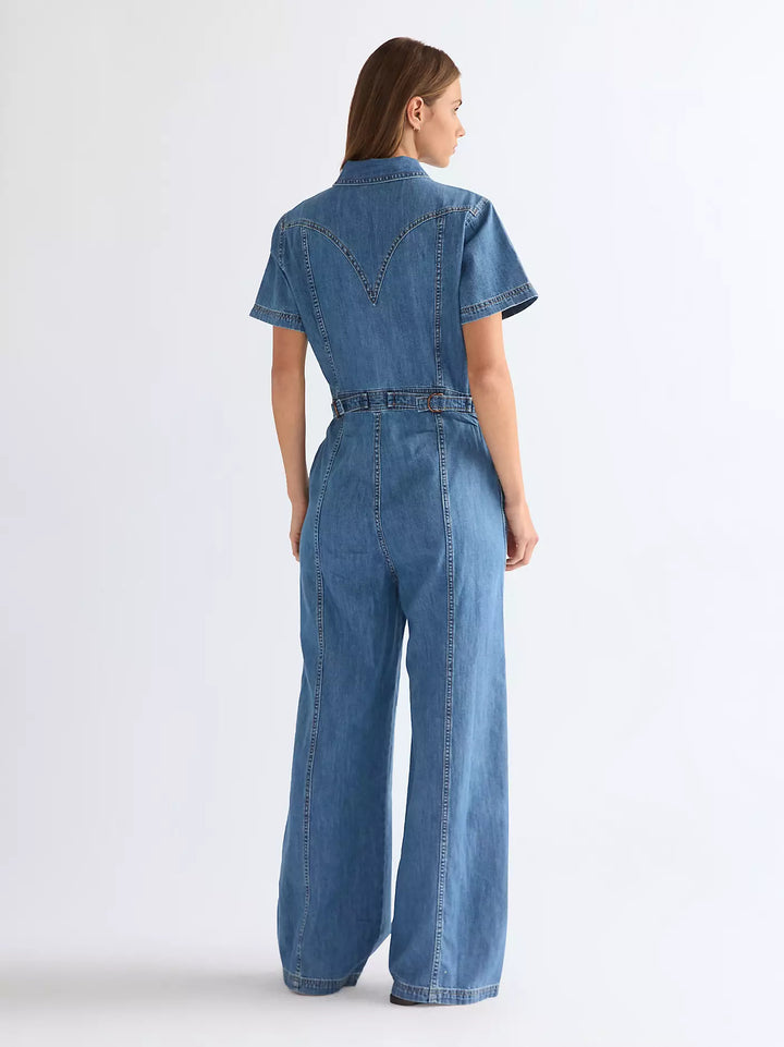 Wrangler - Garage Coverall - Engine heat denim