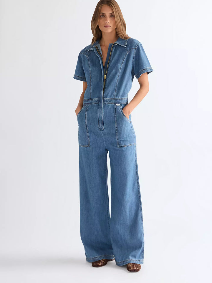 Wrangler - Garage Coverall - Engine heat denim