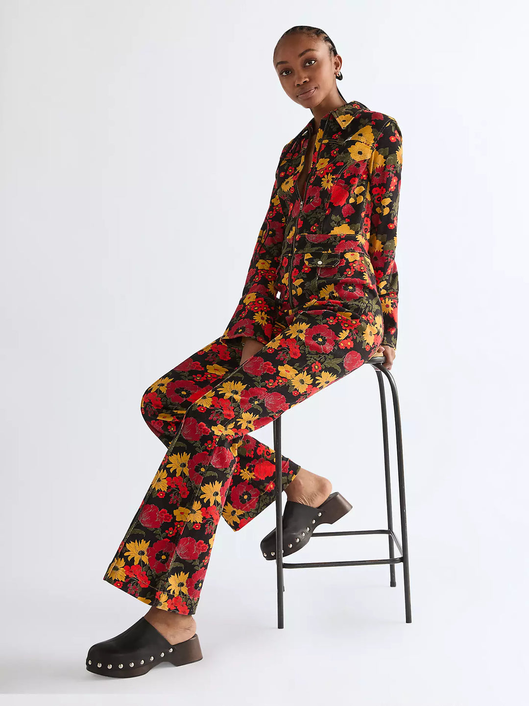 Wrangler - Retro catsuit - Antique Bloom