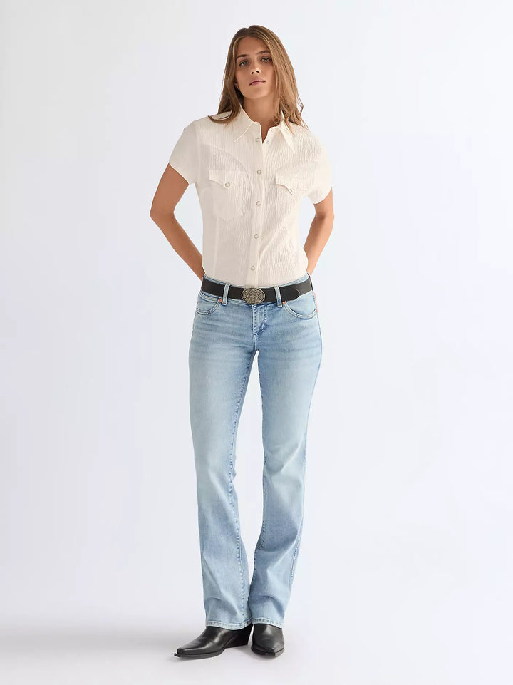 Wrangler - Low Rise Bold Boot Southea jeans - denim
