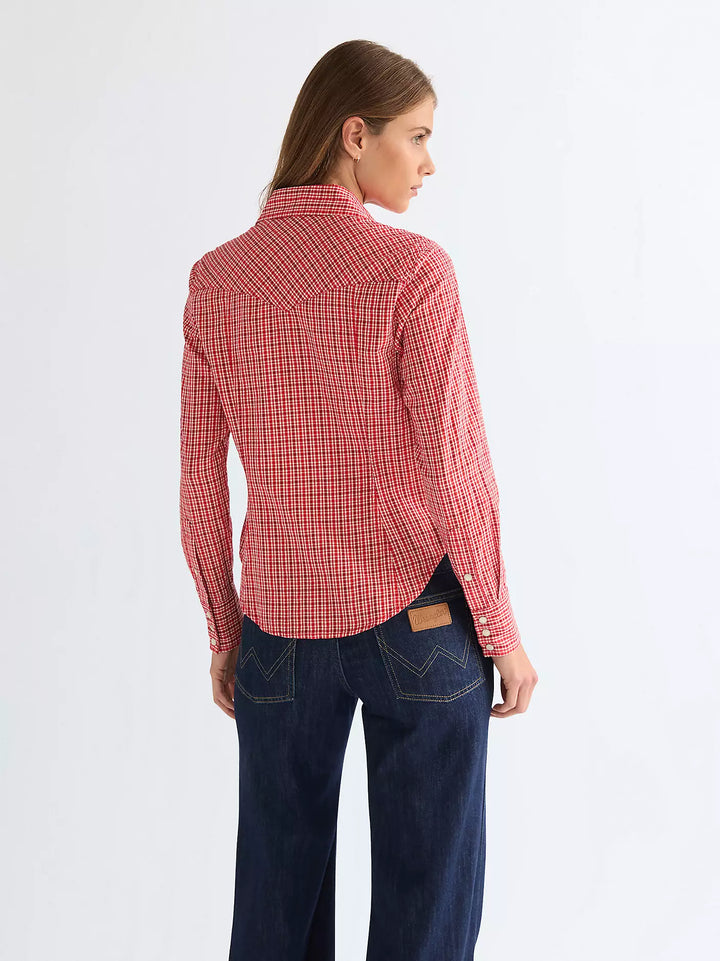 Wrangler - Western skjorte - Flame Scarle