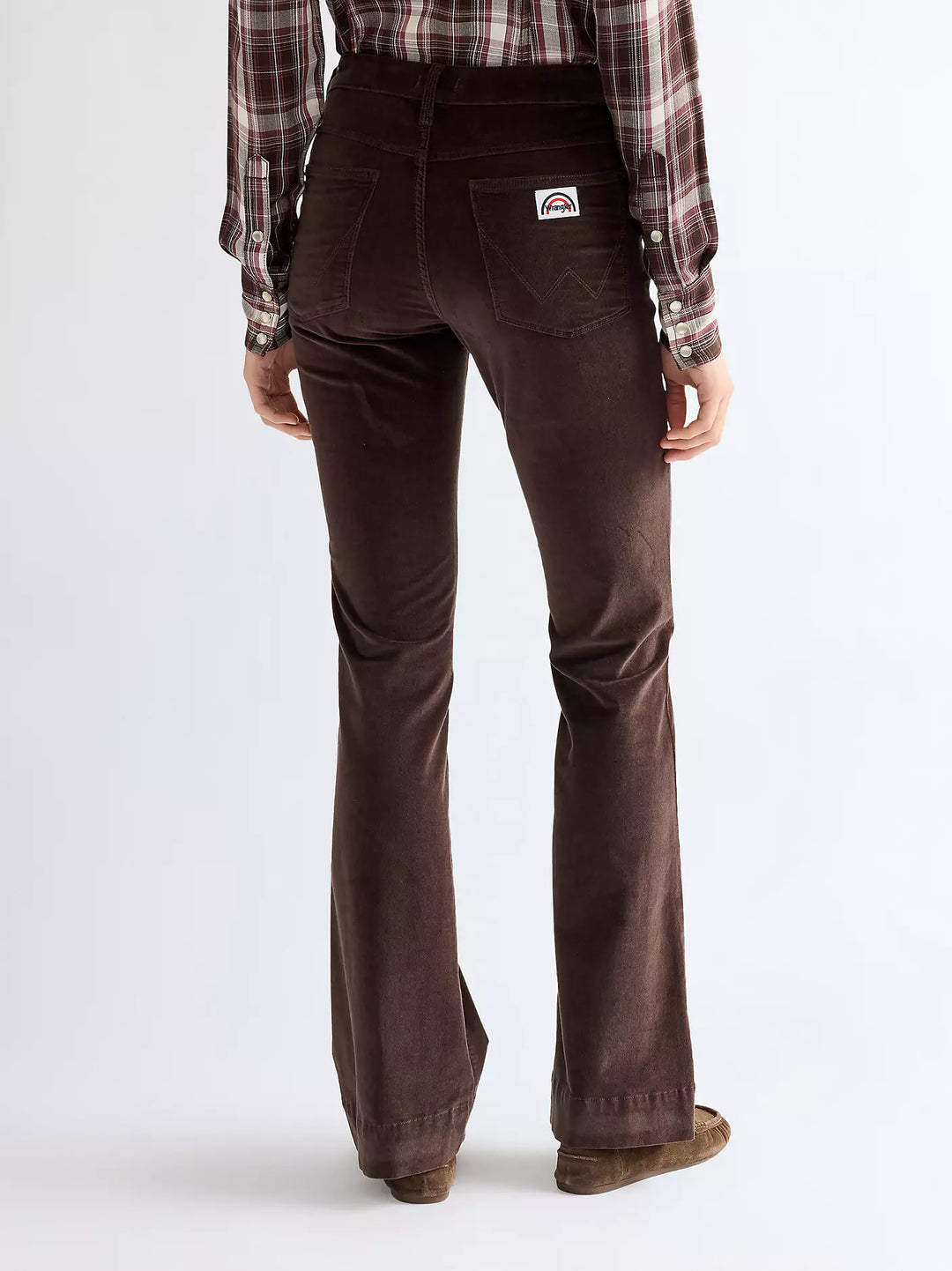 Wrangler - Flare Jeans - Chocolate Torte