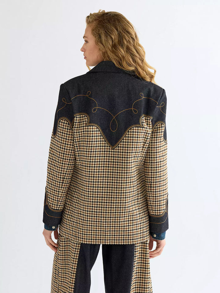 Wrangler - Houndstooth Blazer