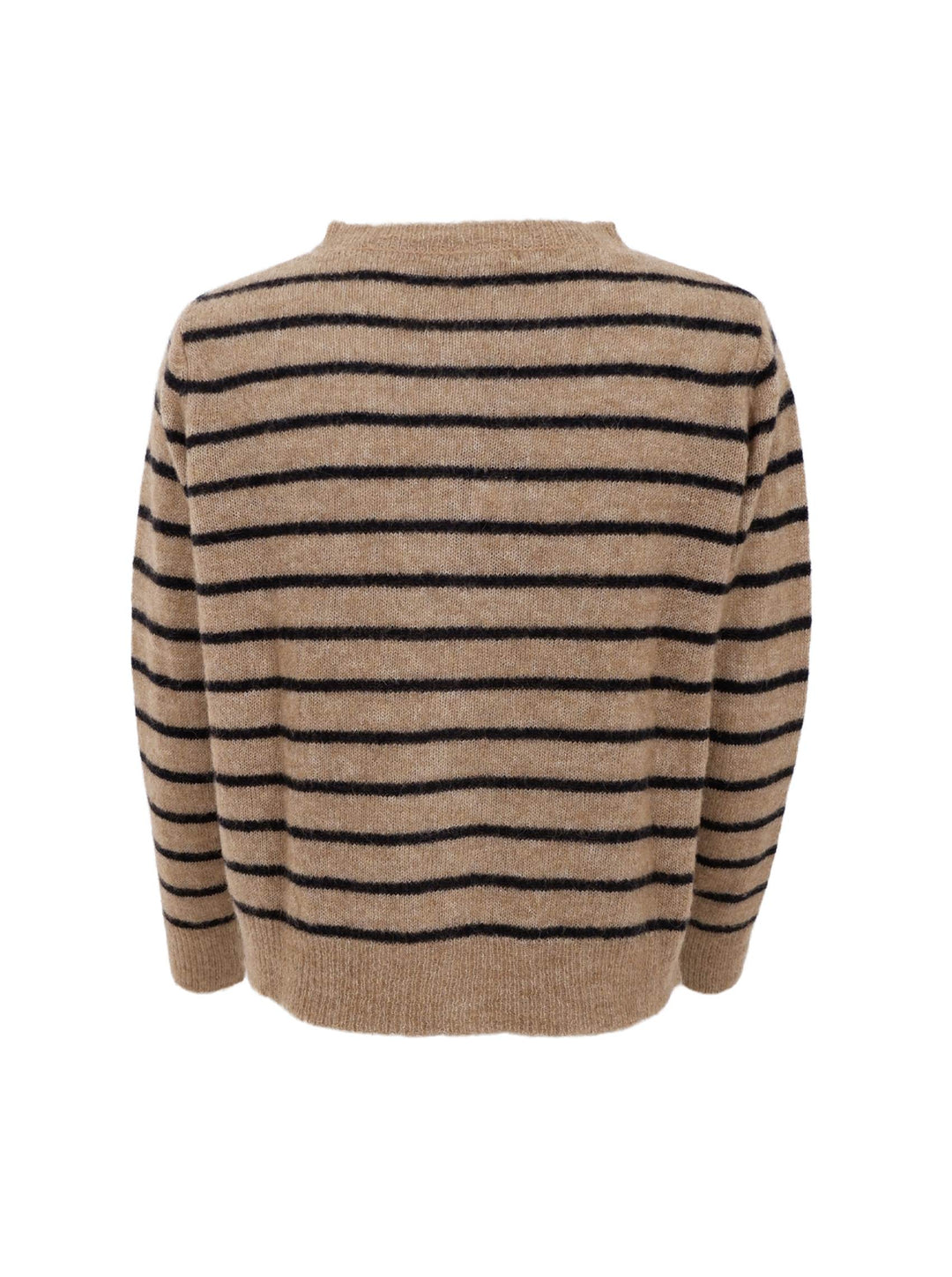 Black Colour - Dell strik cardigan - Taupe