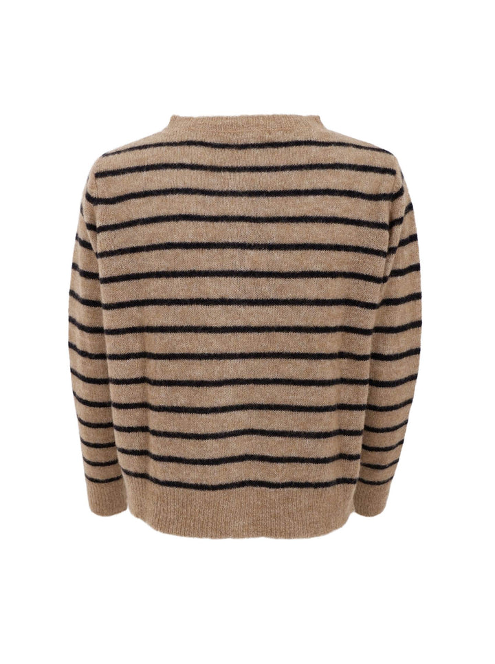 Black Colour - Dell strik cardigan - Taupe