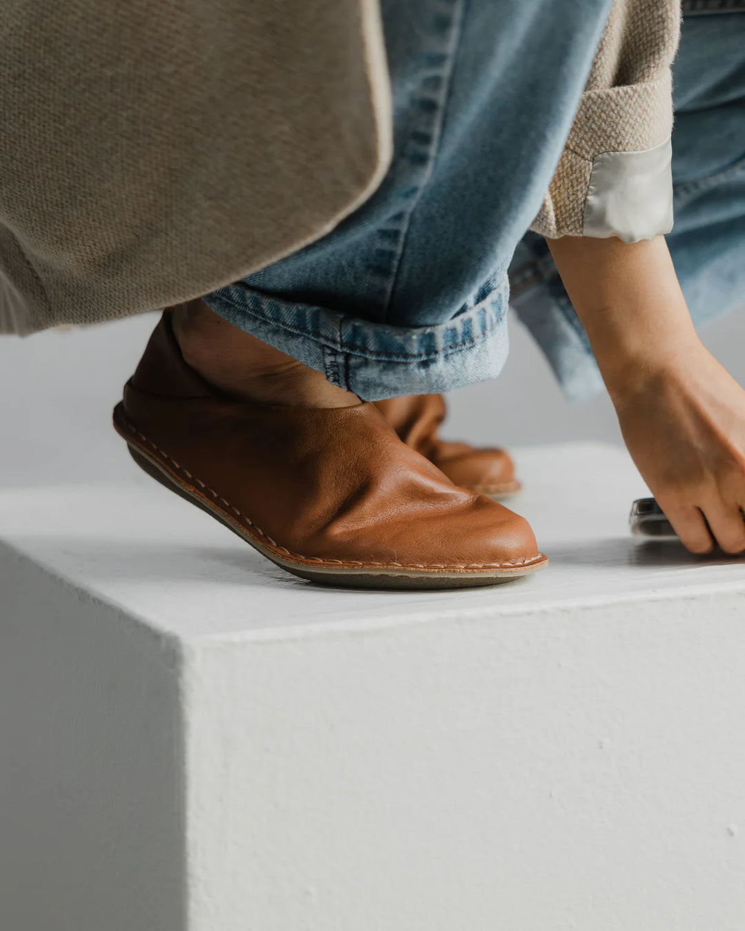 VIBAe - Zuma Leather - Cognac Brown