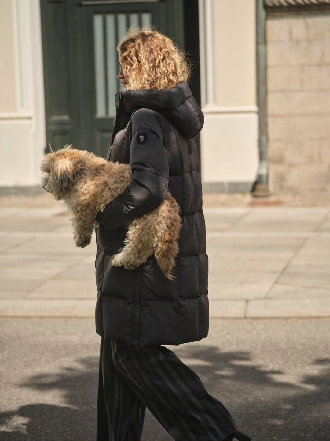 Mos Mosh - Nova square down coat - Slate black