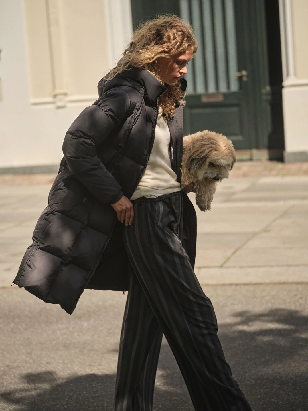 Mos Mosh - Nova square down coat - Slate black