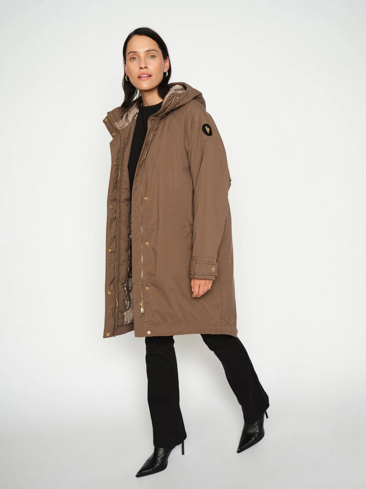 Mos Mosh - Cali Parka Jacket - Chocolate Chip