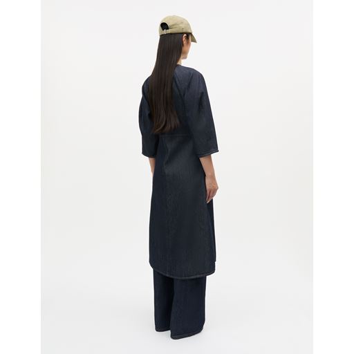 Mads Nørgaard - Cosy Denim Gudrun Kjole - Rinse