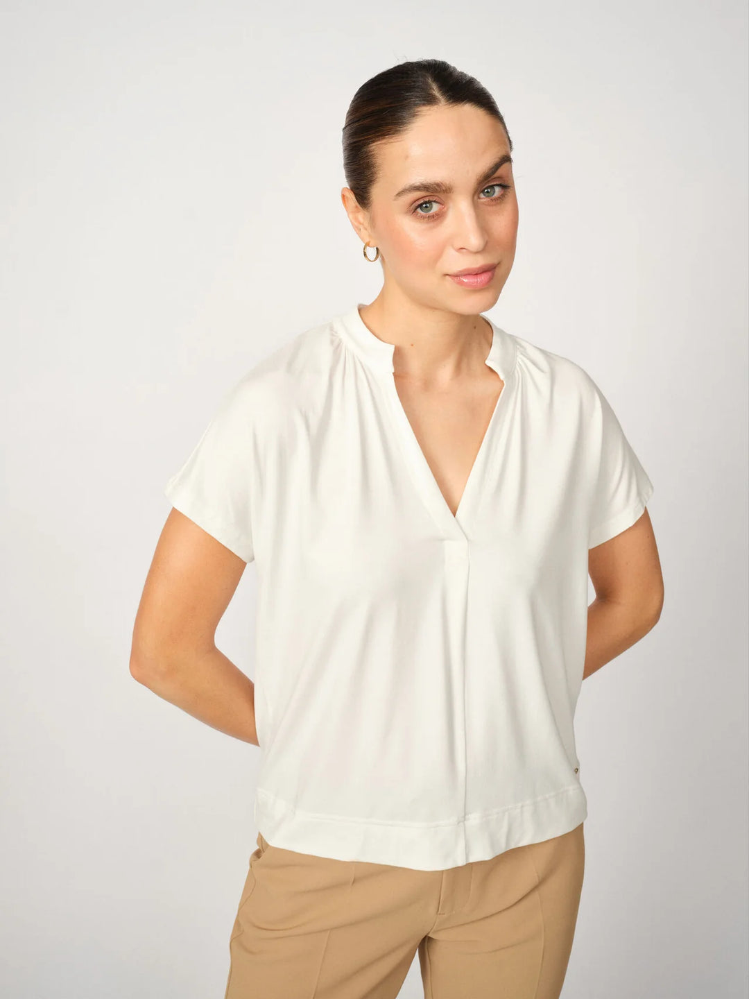 Mos Mosh - Shira T-shirt - Ecru