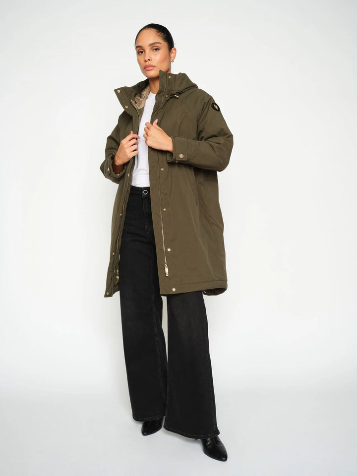 Mos Mosh - Cali Parka Jakke - Forest Night