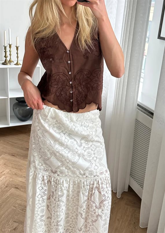 Sissel Edelbo - Sascha Nederdel - Off White - Onesize