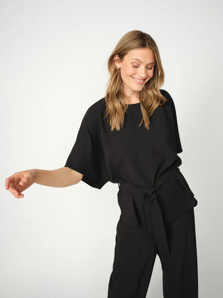 Mos Mosh - Rikala Miley bluse - Black