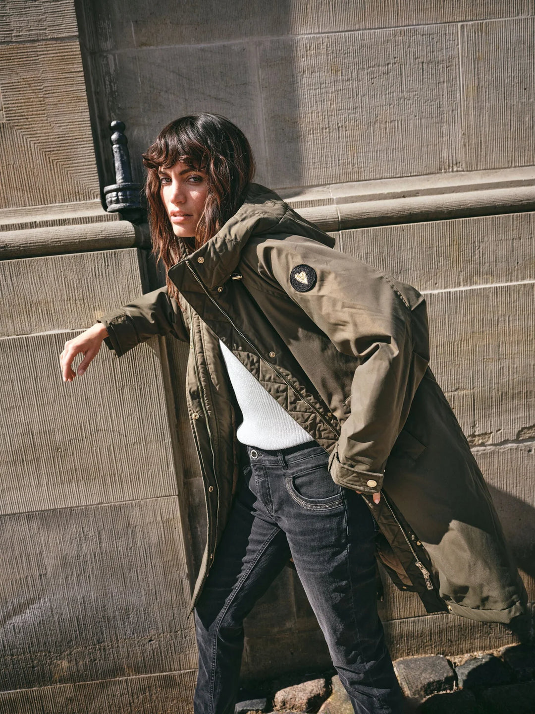 Mos Mosh - Cali Parka Jakke - Forest Night