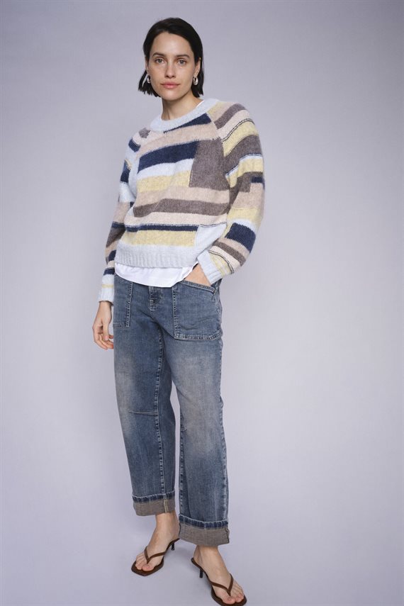 Mos Mosh - Sagai Aura Jeans - Blue