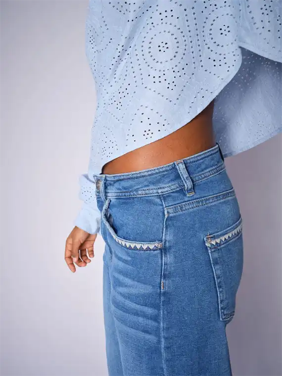 Mos Mosh - Dara Shane Jeans - Mid Blue