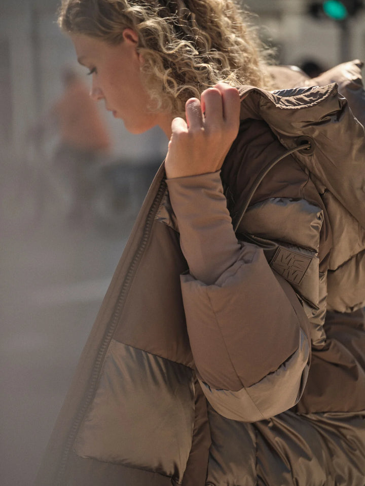 Mos Mosh - Avon Block Jacket - Chocolate Chip