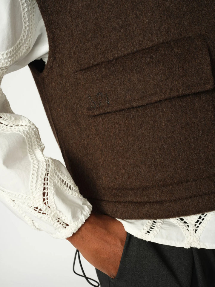 Mos Mosh - Elise Loisa Wool Vest - Delicioso