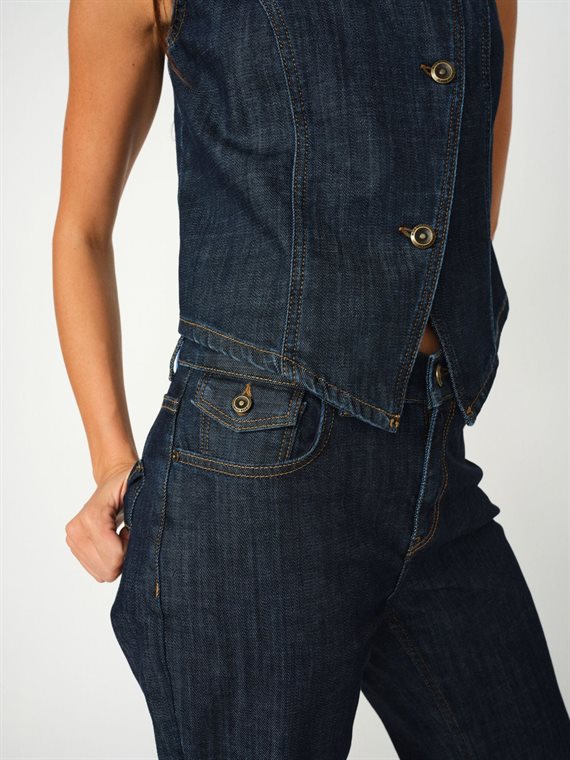 Mos Mosh - Marlena Nippon Jeans - Dark Blue