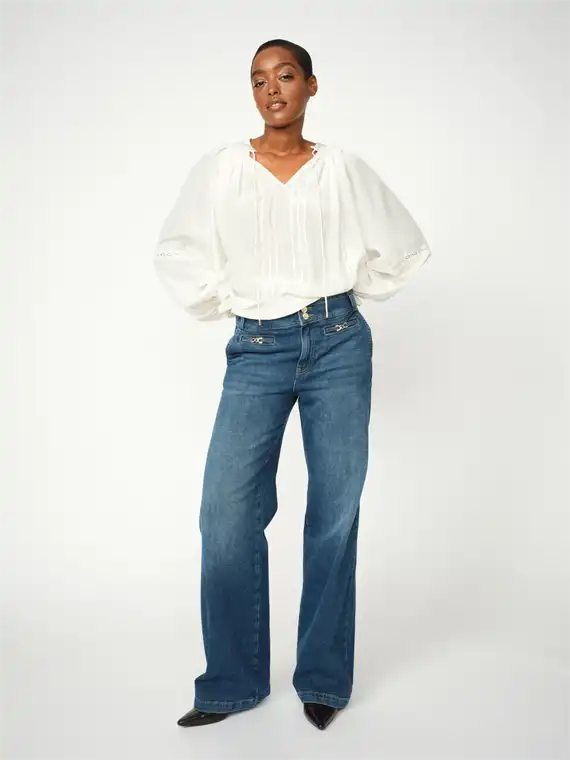 Mos Mosh - Candia Peach Jeans - Dark Blue