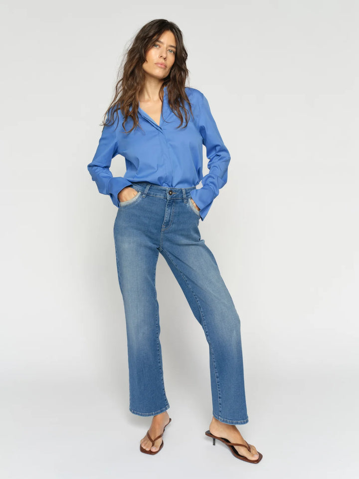 Mos Mosh - Cecillia Perla Jeans - Mid Blue