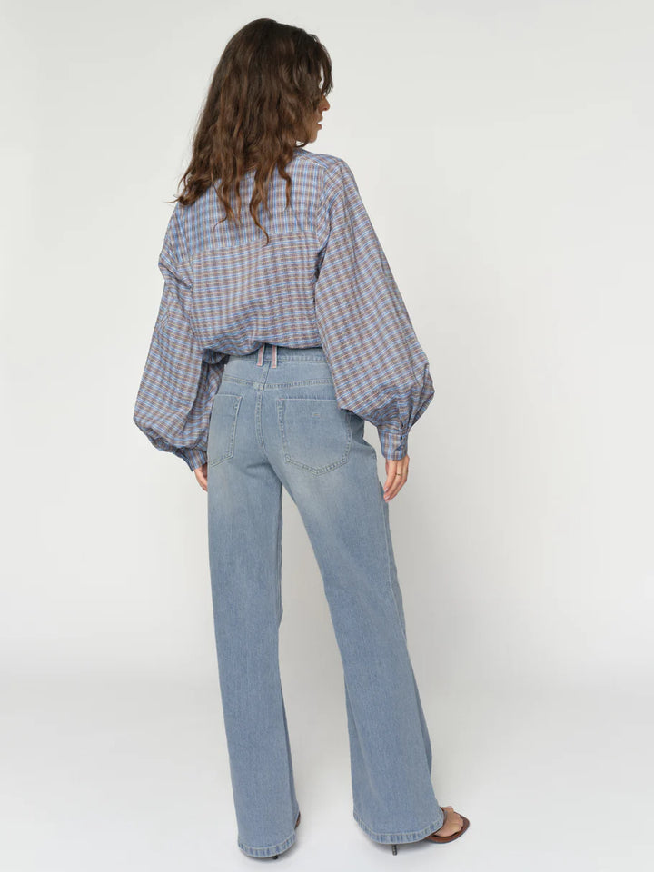 Mos Mosh - Marlena Puddle Jeans - Light Blue