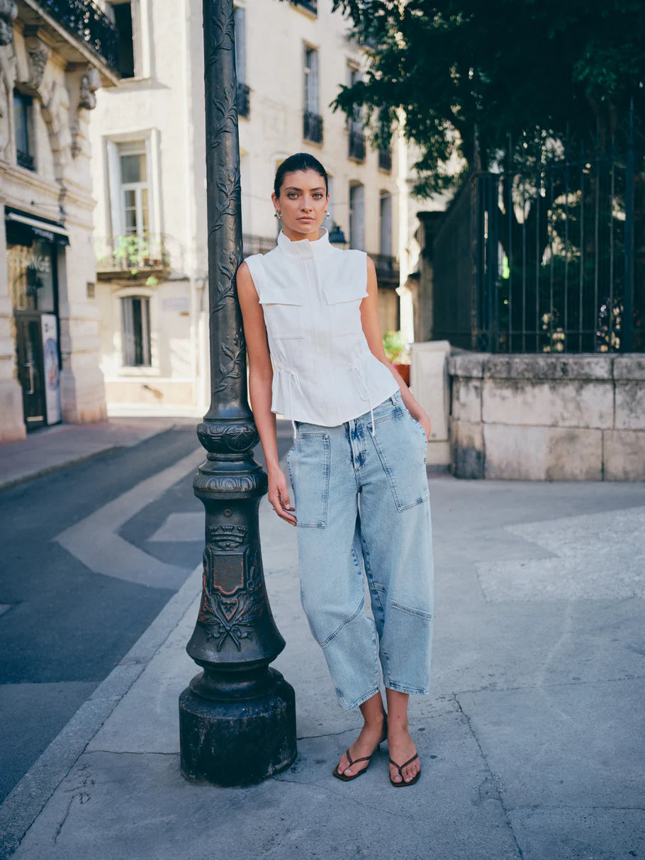 Mos Mosh - Rosie Galleon Jeans - Light Blue