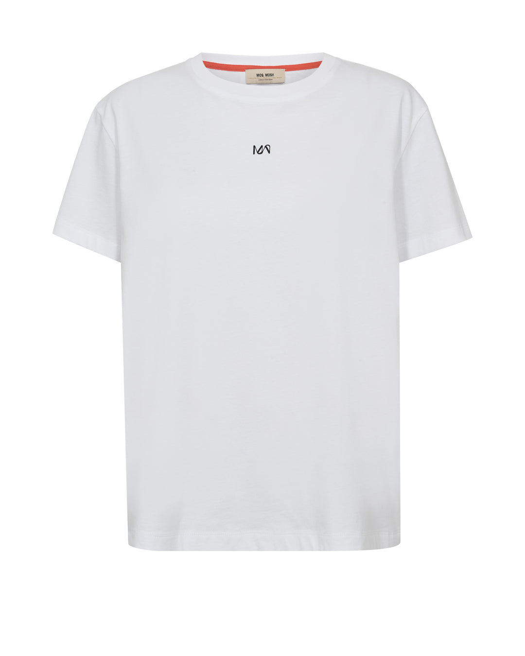 Mos Mosh - Lail O-SS Cherry Tee - White